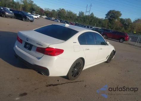 2018 BMW 530E xDrive Iperformance из США, поврежденный, VIN WBAJB1C52JB084319